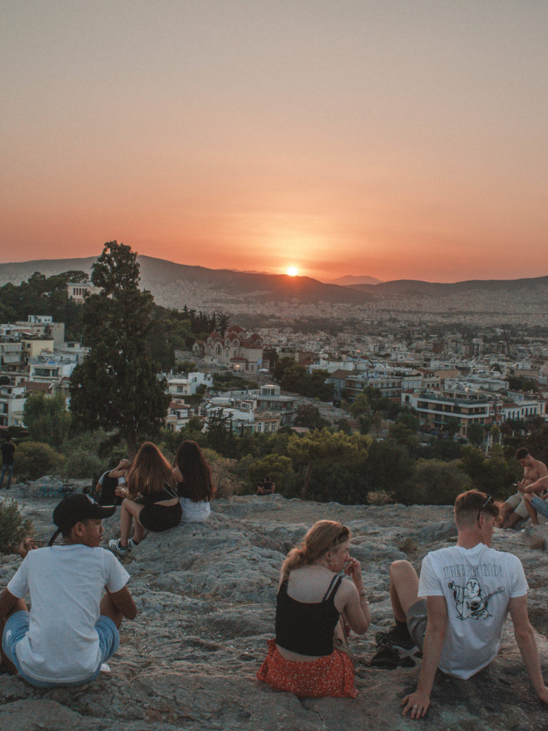 Sunset spots in Athens
