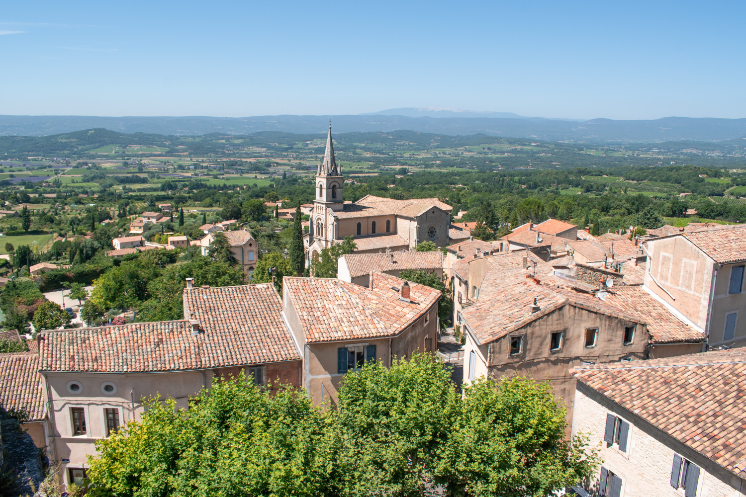 Travel itinerary in Provence