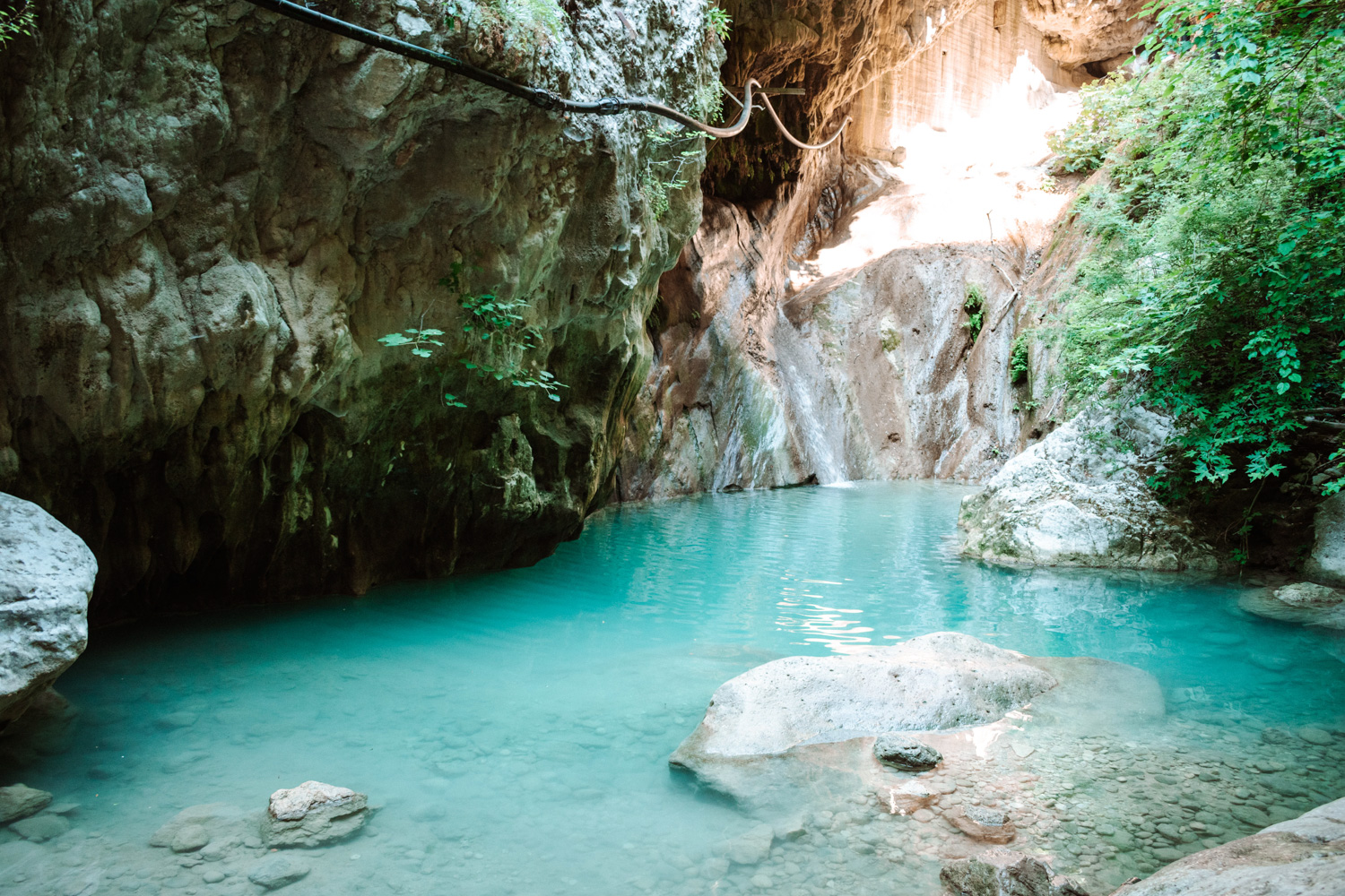 Dimosari waterfall: best things to do Lefkada