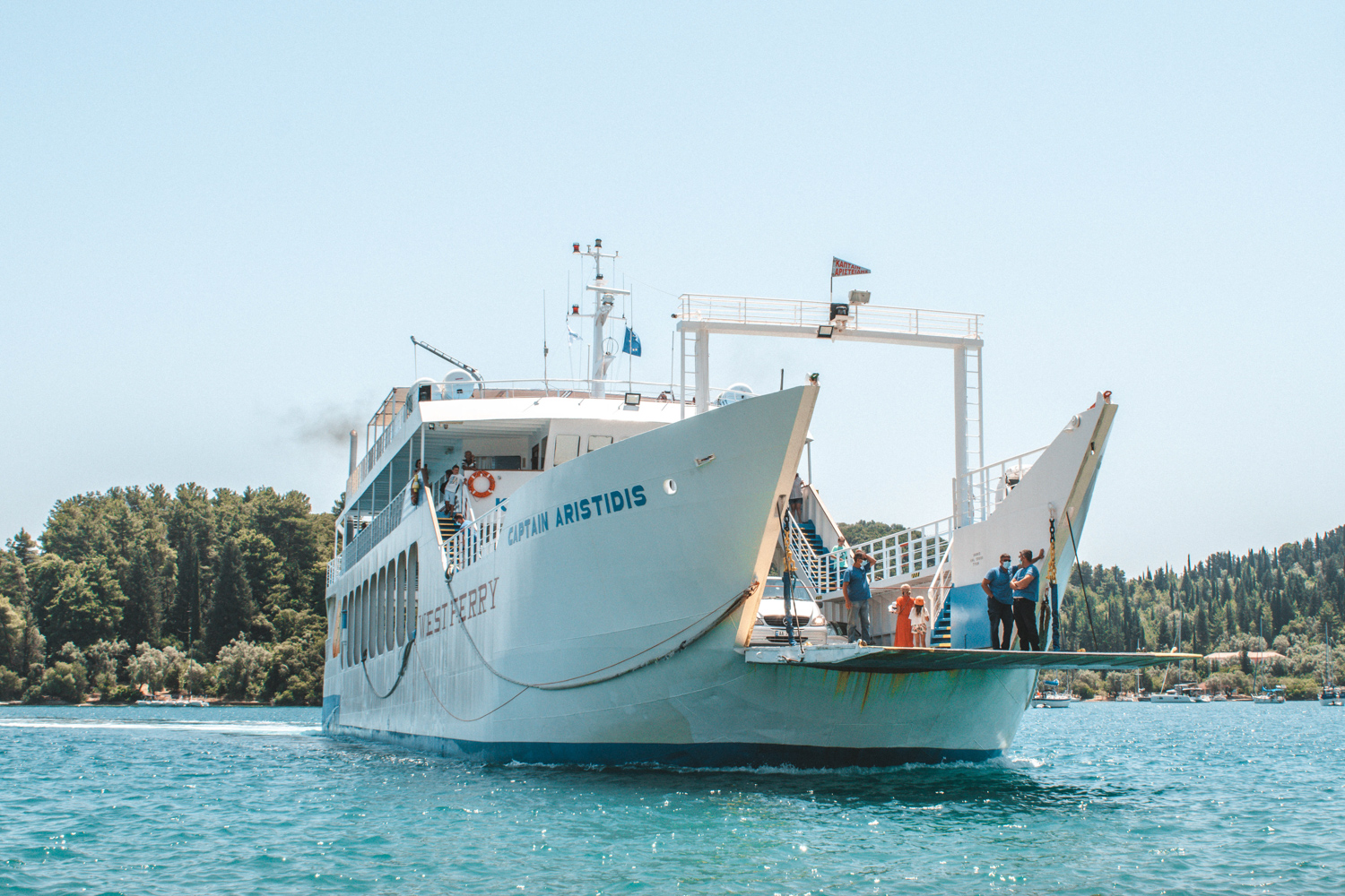Ferry boat ionian islands