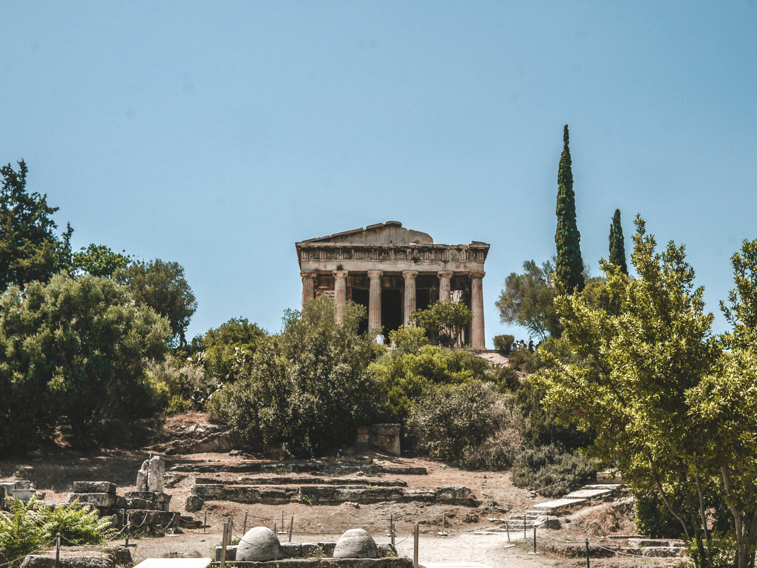 Temples in Athens