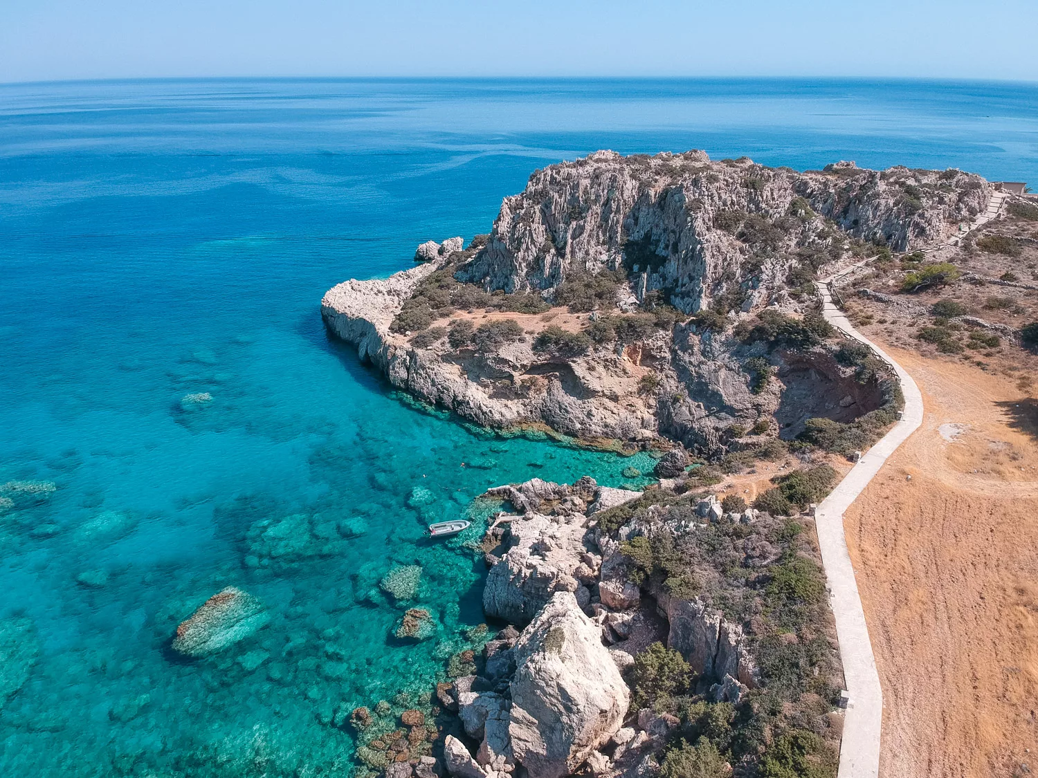 Secret beaches in Karpathos Greece