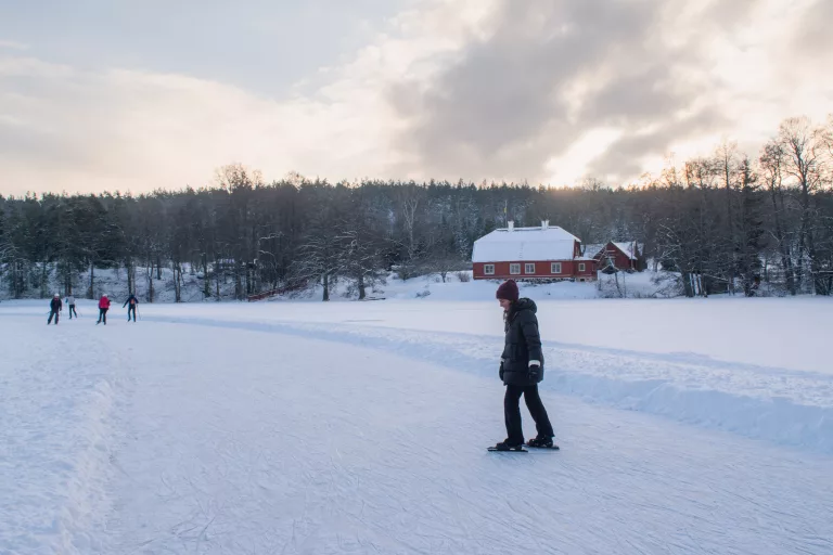 Long distance ice skating in Stockholm: a winter must-do activity