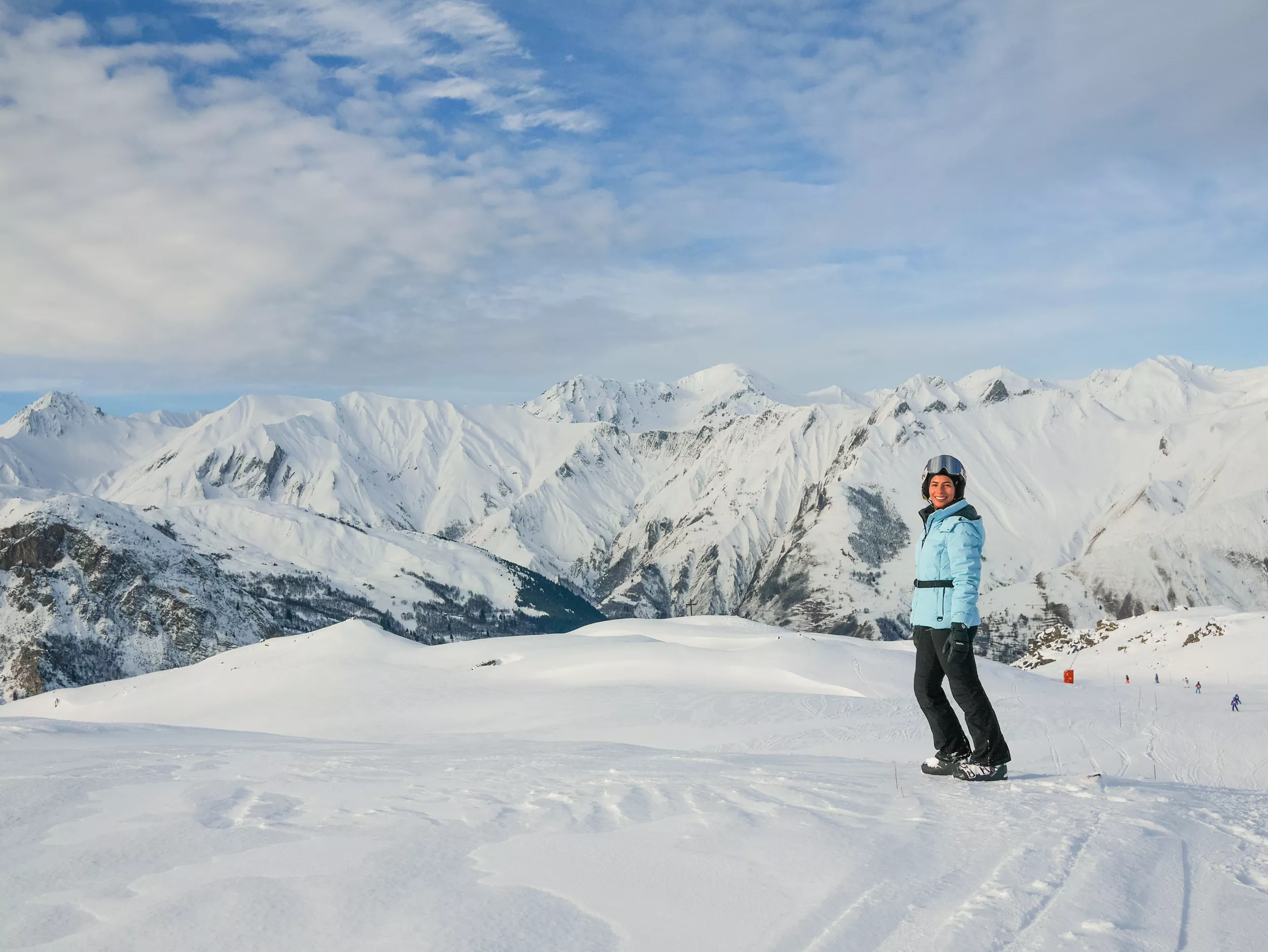 How much does a 6-day ski trip to the Three Valleys France cost?