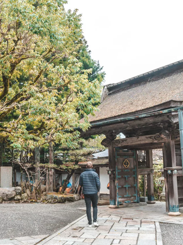 Temple stays in Koyasan Japan